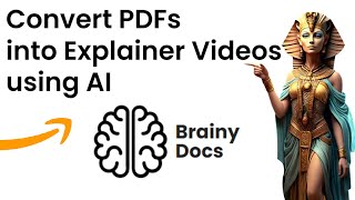 AIを使ってPDFを動画に変換する - Brainy Docs