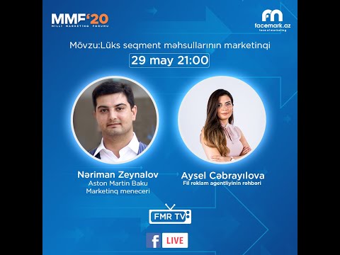 FMR TV: Lüks seqment məhsullarının marketinqi - MMF2020