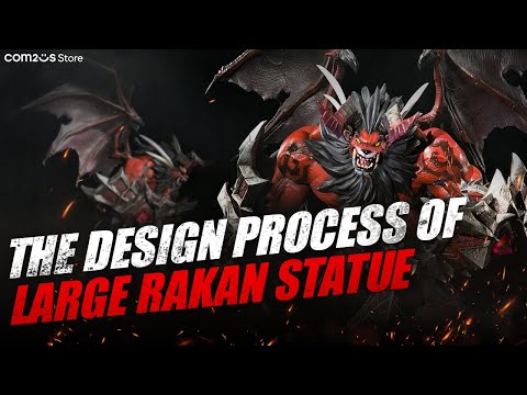 The Design Process of the Large Rakan Statue