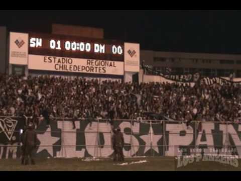 "WANDERERS MI VIEJO AMIGO - LOS PANZERS - NOCHE VERDE 2009" Barra: Los Panzers • Club: Santiago Wanderers