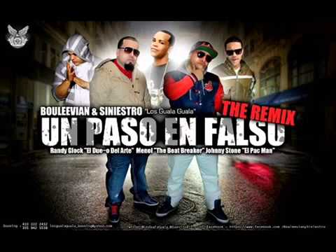 Bouleevian Y Siniestro Ft Randy Glock, Menol Y Johnny Stone -- Un Paso En Falso Official Remix)(vide