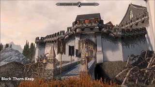 Black Thorn Keep - Skyrim Special Edition House Mod