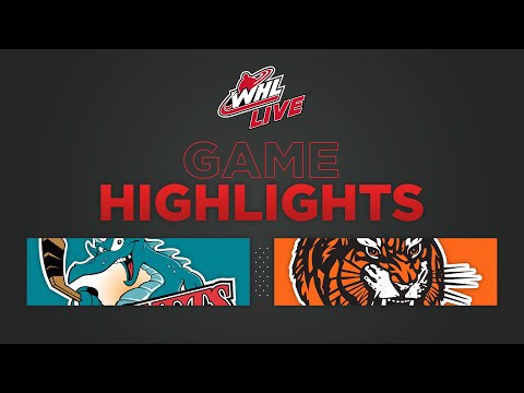 WHL Highlights: Rockets (1) at Tigers (4) - December 17, 2022
