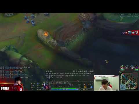 SKT T1 FAKER TALON VS FIZZ MID // KOREAN GAMEPLAY PATCH 8.10