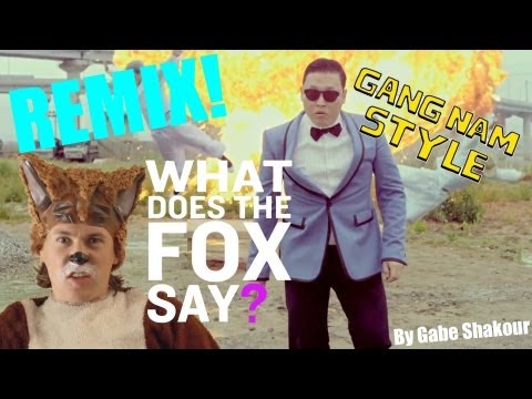What Does The Fox Say? VS. Gangnam Style REMIX (What Does The Fox Say & Gangnam Style Mashup)
