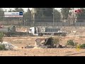 دخول شاحنات المساعدات إلى قطاع غزة 