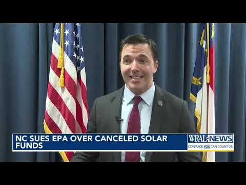 NC Attorney General sues EPA over canceled solar grants