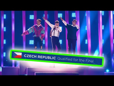 every time CZECH REPUBLIC qualified for the eurovision final