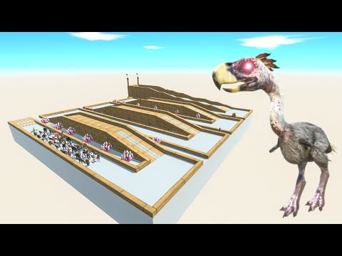 All Unit Escape From Terror Brid - Last Survivor - Animal Revolt Battle Simulator