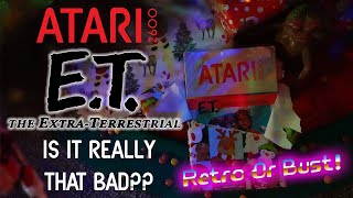 E.T. The Extra-Terrestrial On Atari 2600 40th Anniversary. How Bad Is It? - Longplay & Review