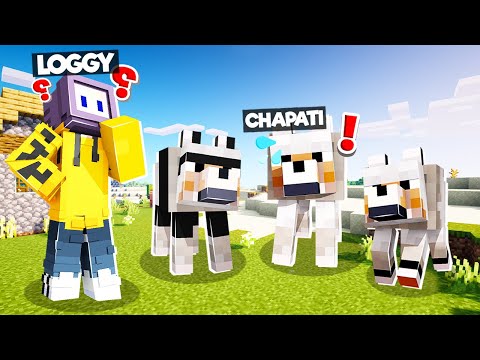 LOGGY IS HIDING AS PET DOG | MINECRAFT