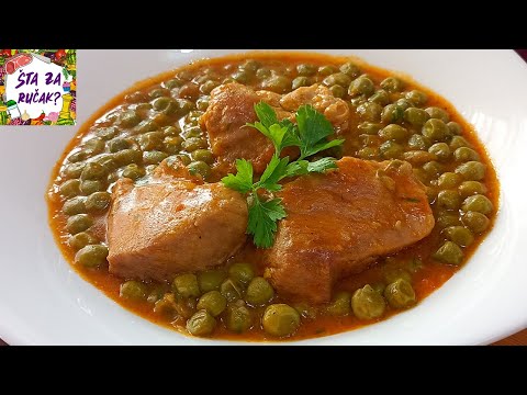 Grašak sa mesom - NAJUKUSNIJI i NAJJEDNOSTAVNIJI način