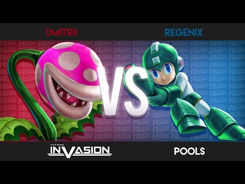 Invasion Italy | Pools: Dmitrii (Piranha Plant) Vs Regenix (Megaman)