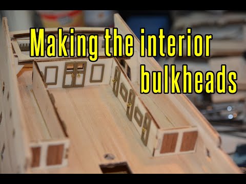 Montanes - part 16 Making The Interior Bulkheads