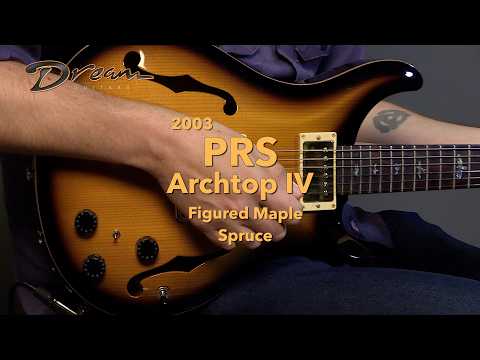 2003 PRS Hollowbody IV, Maple/Spruce image 25