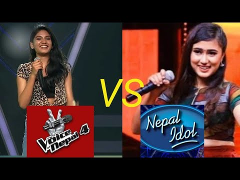 Barsha Itani VS Rachana Rimal "khutta tandai gara song"#foryoupage @TheVoiceofNepal