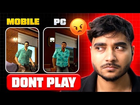 GTA Trilogy Netflix Need Some Serious Improvement 😡| Device Not Supported | Comparison PC VS Mobile