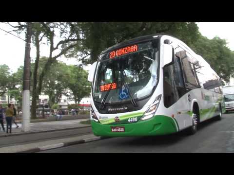Primeiro ônibus híbrido de Santos
