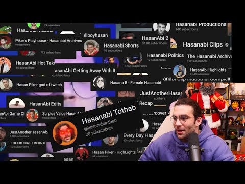 Hasan Discovers Tothab (And dozens of other Hasanabi Clip Industrial Complex channels)