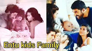 Engin akyurek and Tuba buyukustun kids family show update