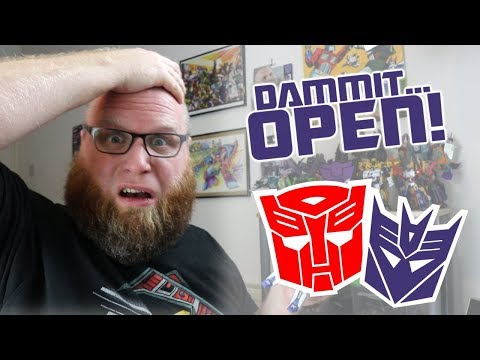 Dammit, Open: Til All Are Small! Transformers and Third Party Toys Unboxing!