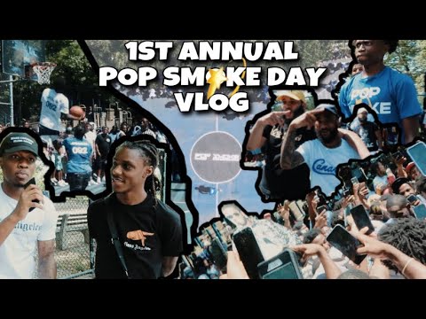 POP SMOKE DAY VLOG + POP SMOKE 21ST BIRTHDAY  💫