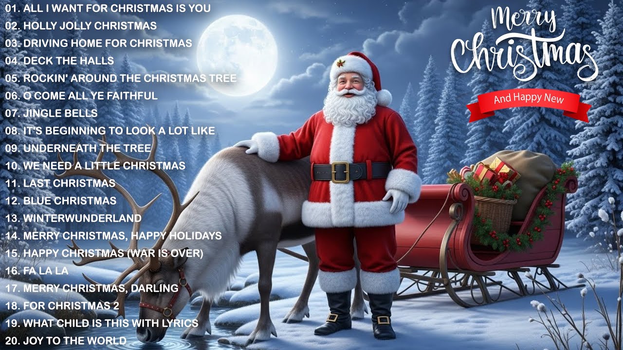 Top 50 Christmas Songs of All Time 🎅🏻 Classic Christmas Music Playlist 🎄 Xmas Songs Playlist 2026