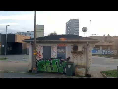 Рига. Электричка. Zolitūde - Imanta. Imanta - Babīte. #riga #рига #электричка