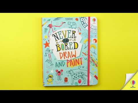Відео огляд Never Get Bored Draw and Paint [Usborne]