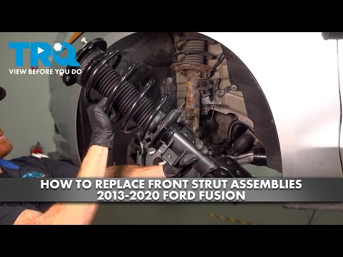 How to Replace Front Struts on a 2013-2020 Ford Fusion (MacPherson