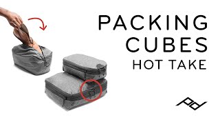 Hot Take: Packing Cubes & Shoe Pouch