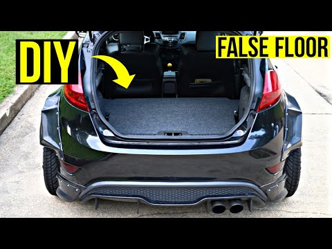 DIY False Floor Cheap and Easy Fiesta ST