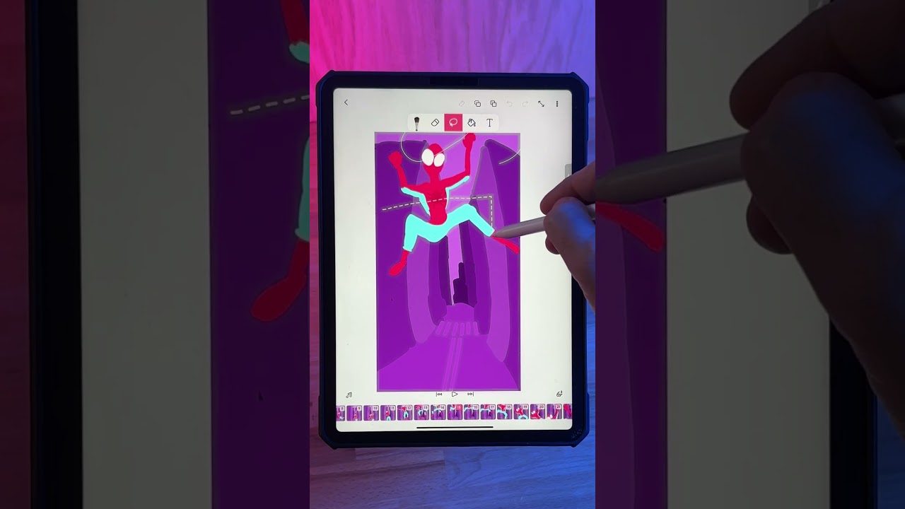🕷️How to Animate a Spiderverse Glitch (Part 2) 🕷️