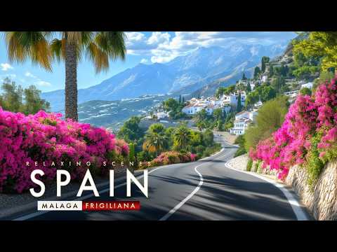 Frigiliana, Spain 🇪🇸 | One of the Most Scenic Drives from Malaga 4K