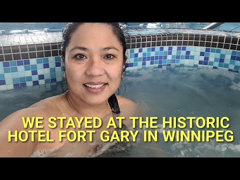 We stayed at the historic Hotel Fort Gary