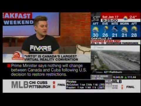 VRTO2017, Virtual Reality Conference - CP24 2017-06-17