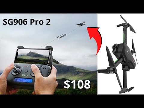 The New SG906 PRO 2 Low Cost Drone with a 3 axis Camera | Anti-Shake Gimbal Quadcopter Drone.