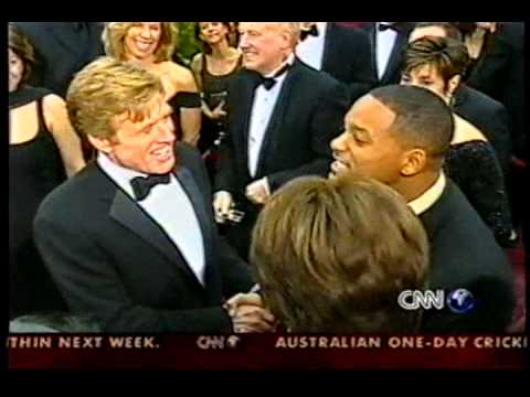 will smith and robert redford meet at the oscars