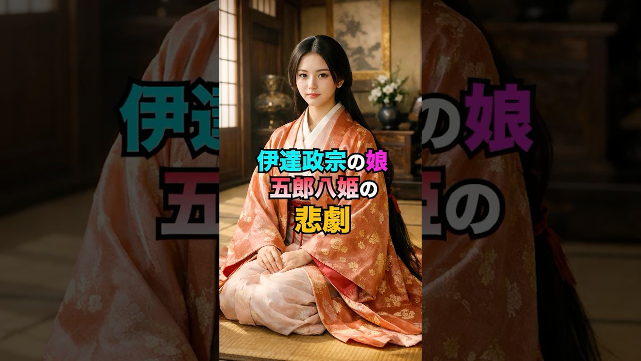 望まれて嫁いだのに、夫と引き裂かれた姫・五郎八姫　　　　#戦国女子　#五郎八姫　#伊達政宗　#松平忠輝　#徳川家康　#戦国時代　#歴史　　　#歴史解説　#戦国　#日本史