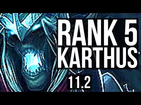 KARTHUS vs GRAVES (JUNGLE) | 13/1/7, Rank 5 Karthus, Legendary, Rank 21 | KR Challenger | v11.2