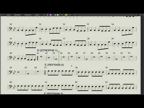 Ma Cherie Tutorial für Posaune // Helene Lange Schule Frankfurt