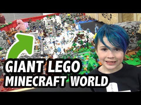 MASSIVE LEGO Minecraft World (2019 Update)