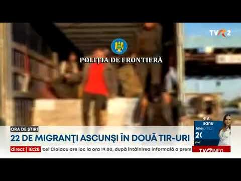 Migranți ascunși în două tiruri, depistați la Vama Vărșand