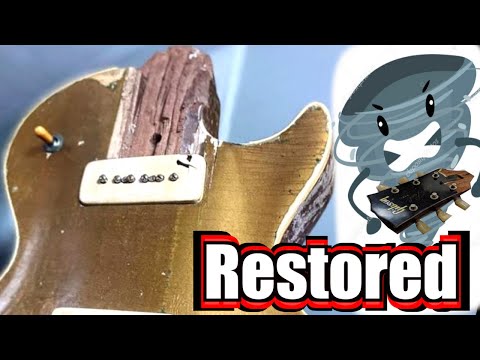 The 1952 Gibson Les Paul Destroyed By A Tornado Has Been Restored! | Jared James Nichols "Dorothy"
