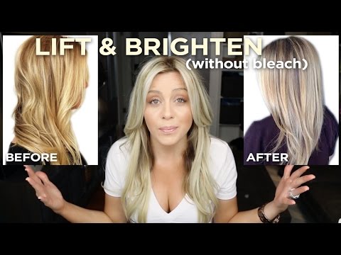 How To Lift and Brighten your blonde in one step,...