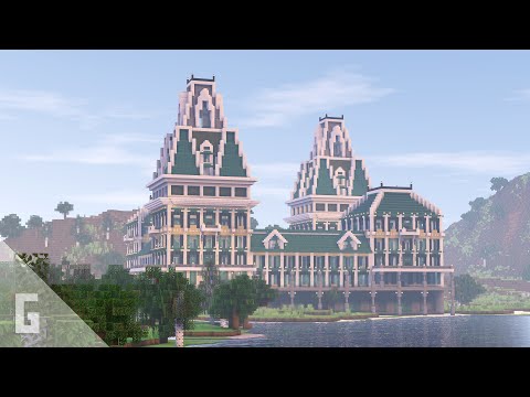 INSANE! Watch Greg build EPIC Minecraft Mansion