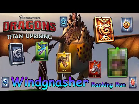 Dragons: Titan Uprising / Windgnasher Ranking Run / Full Battle / BP 8200+