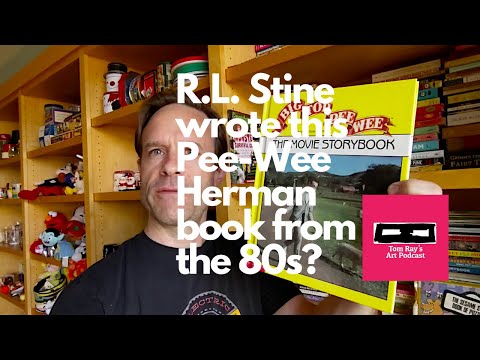 R.L. Stine wrote this Pee-Wee Herman book from the 80s? - Tom Ray's Day 210115