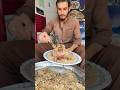 Huge Meat Golden Mountain Chawal Street Food Pulao Pakistan Streetfood Shorts Pakistanifood
