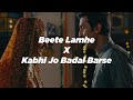 Beete Lamhe X Kabhi Jo Badal Barse Synthwave KK ROHAN Indian Synthwave